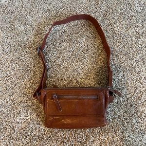 Spikes and Sparrow leather belt bag